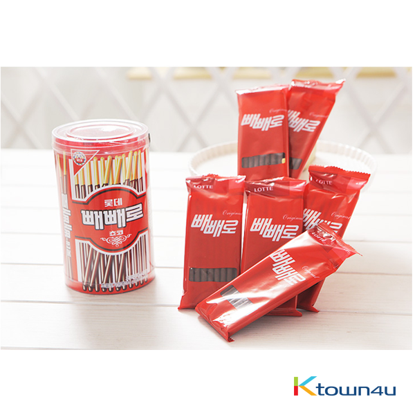 [LOTTE] Original Pepero cylinder 50th anniversary 184g (Limited Edition)