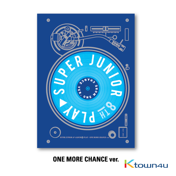 Super Junior (スーパージュニア) - 正規8集アルバム [PLAY] (One More Chance バージョン)