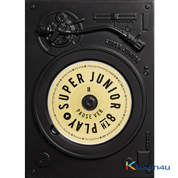 SUPER JUNIOR (スーパージュニア) - 正規アルバム8集 [PLAY] (PAUSE バージョン)