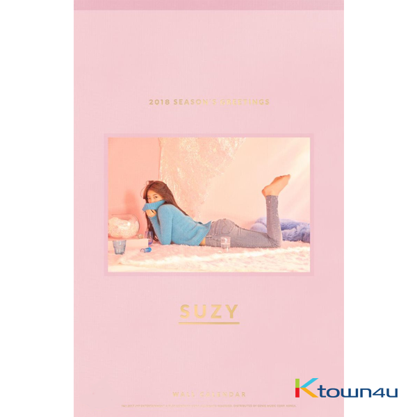 Miss A : Suzy - 2018 SEASON GREETING WALL CALENDAR (Limited Edition)