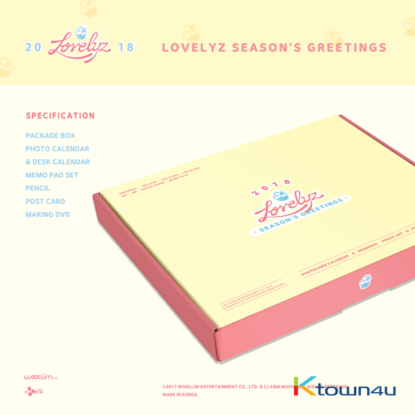 Lovelyz - 2018 SEASON GREETING