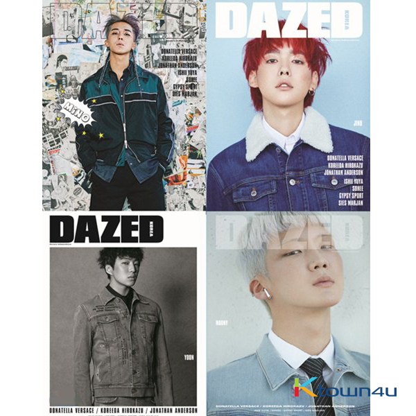 Dazed & Confused Korea 2018.01 (WINNER) (Cover Random 1p out of 4p)