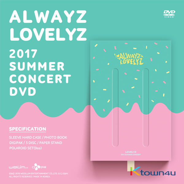 [DVD] Lovelyz - Lovelyz 2017 summer concert Alwayz DVD