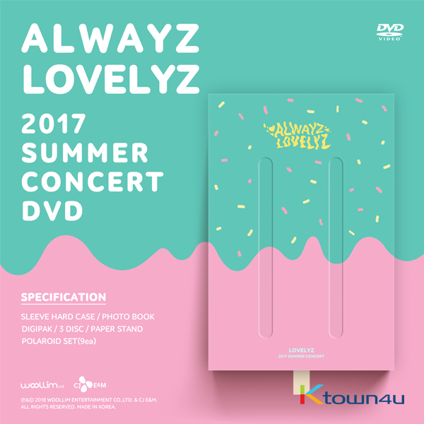 [DVD] 러블리즈 - 러블리즈 2017 썸머 콘서트 올웨이즈 DVD