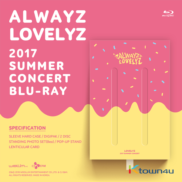 [Blu-Ray] Lovelyz - Lovelyz 2017 summer concert Alwayz Blu-ray 