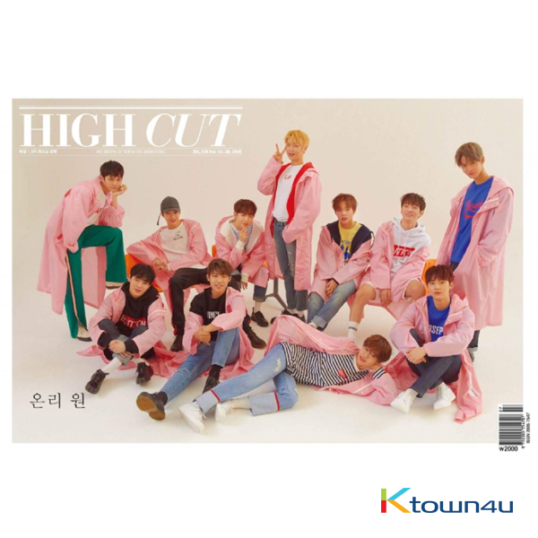 [Magazine] High Cut - Vol.216 B Type (Wanna one)