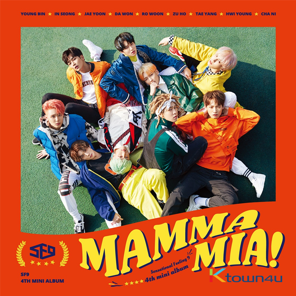 SF9 - ミニアルバム 4枚 [MAMMA MIA!] (ハントチャートに反映) 