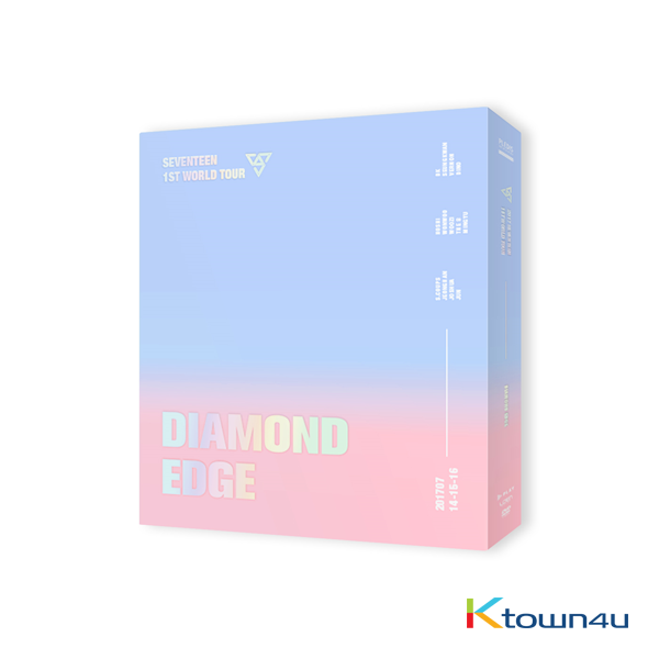 [DVD] 세븐틴 - 2017 SEVENTEEN 1ST WORLD TOUR DIAMOND EDGE IN SEOUL CONCERT DVD