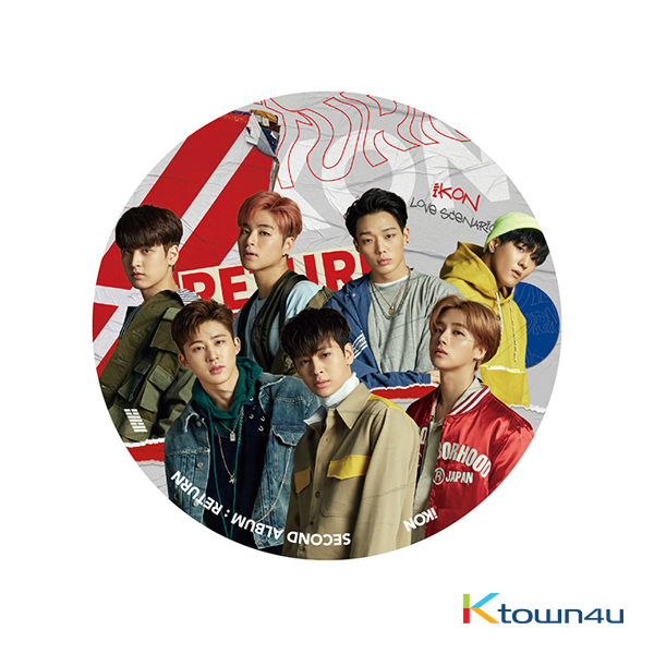 [RETURN] iKON - RETURN PHOTO STAND / PIN BUTTON 