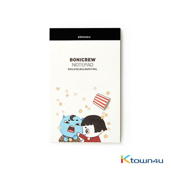 [BONICREW] Guardian: The Lonely and Great God - Bonicrew Notepad (A5) Boglegelblue&Petifel