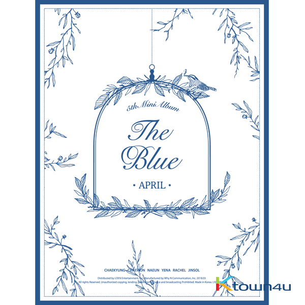 APRIL - Mini Album Vol.5 [The Blue]