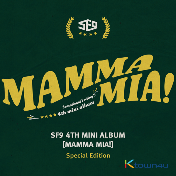 SF9 - 迷你4辑 [MAMMA MIA!] (Special Edition) 特别版