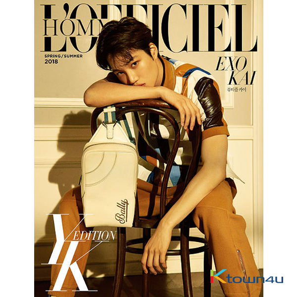 L`OFFICIEL HOMMES YK EDITION A Type (封面 : EXO : KAI)