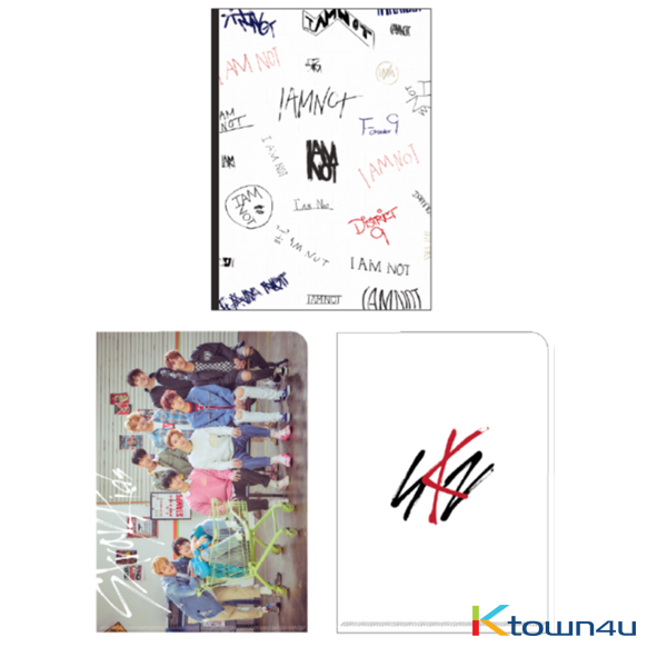 STRAY KIDS - CLEARFILE & MINI NOTE SET [2018 OFFICIAL GOODS]