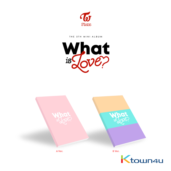 TWICE (トゥワイス ) - ミニアルバム5集 [WHAT IS LOVE?] (ランダム バージョン)