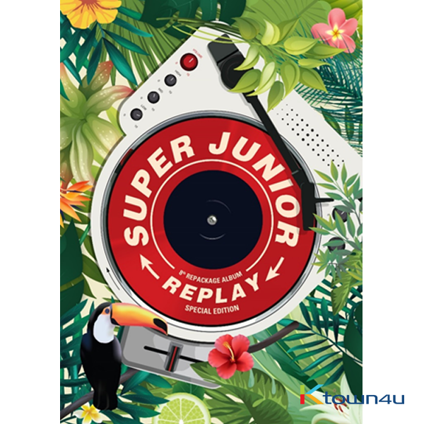 Super Junior - Album Vol.8 Repackage [REPLAY] (Special Edition) 