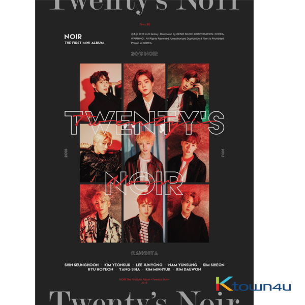 NOIR - Mini Album Vol.1 [Twenty's NOIR]