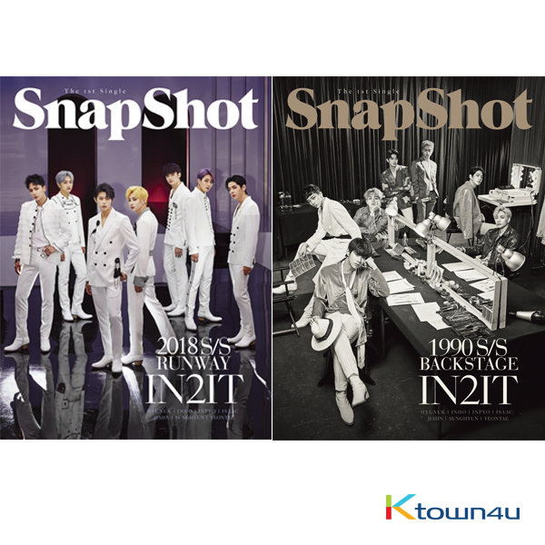 [SET][2CD + 2POSTER SET] IN2IT - Single Album [SnapShot] (Runway Ver. + Backstage Ver.)