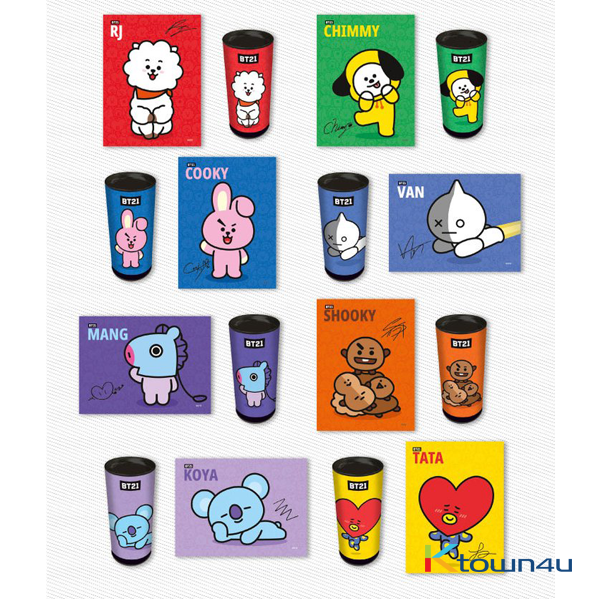 [BT21] 150piece Jigsaw Puzzle In a Tube