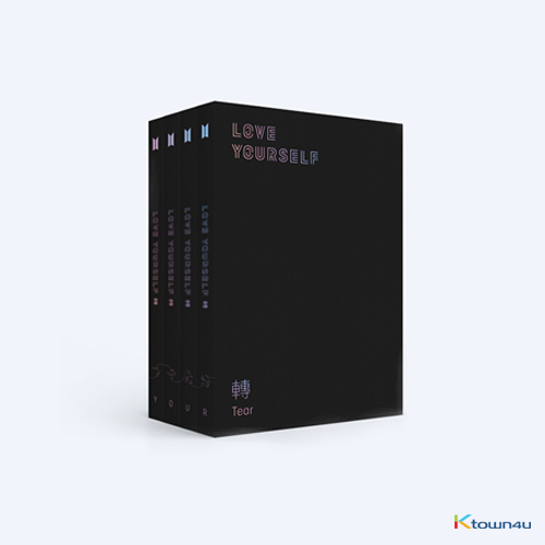 [SET][4CD SET] BTS - Album Vol.3 [LOVE YOURSELF 轉 'Tear'] (Y Ver. + O Ver. + U Ver. + R Ver.) * to buy poster, please select the poster option
