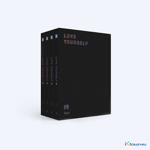 [세트상품][4CD 세트상품] 방탄소년단 (BTS) - 정규앨범 3집 [LOVE YOURSELF 轉 'Tear'] (Y 버전 + O 버전 + U 버전 + R 버전) *포스터를 구입하려면 포스터 옵션을 선택하십시오.