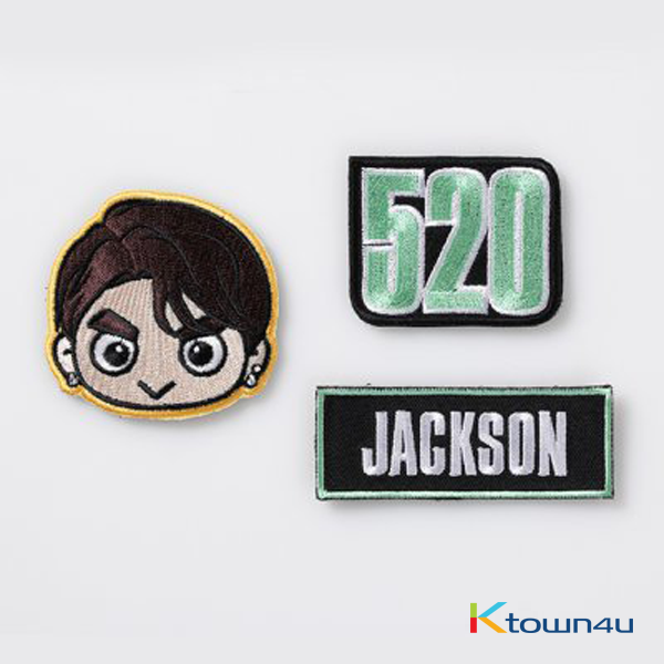 GOT7 - VELCRO WAPPEN SET [EYES ON YOU 2018 WORLD TOUR] (*Order can be canceled cause of early out of stock)