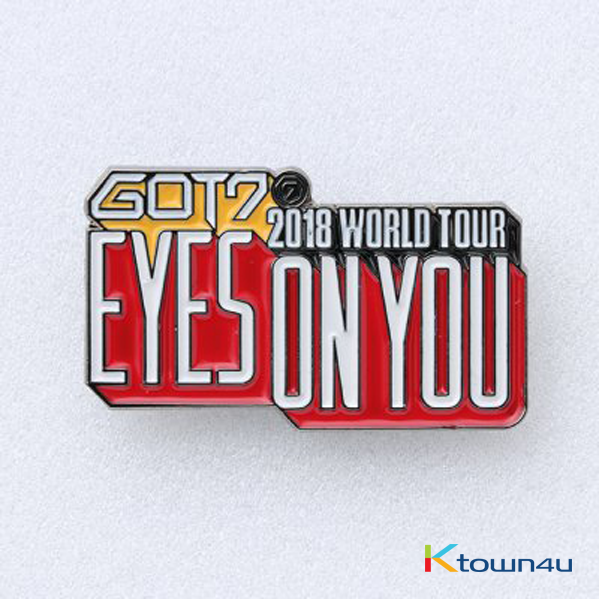 GOT7 - LOGO BADGE [EYES ON YOU 2018 WORLD TOUR] (*Order can be canceled cause of early out of stock)