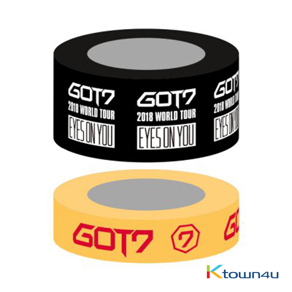 GOT7 - LOGO TAPE SET [EYES ON YOU 2018 WORLD TOUR] (*Order can be canceled cause of early out of stock)