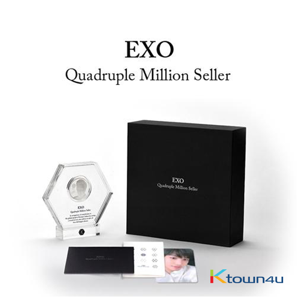 EXO - Official Medal General type [Quadruple Million Seller]