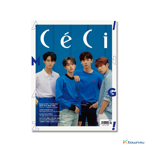 CECI ANOTHER CHOICE 2018.06 A ver (Wanna One : Hwang Min Hyun, Park Woo Jin, Bae Jin young, Lee Dae Hwi 22p Contents GOT7 : Mark) *Bromide Gift