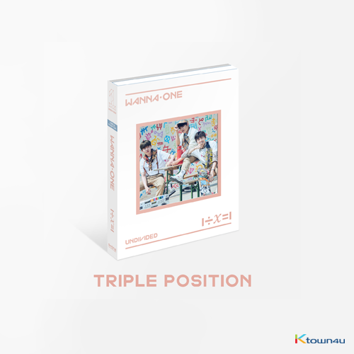 WANNA ONE - Special Album [1÷χ=1 (UNDIVIDED)] (Triple Position Ver.)