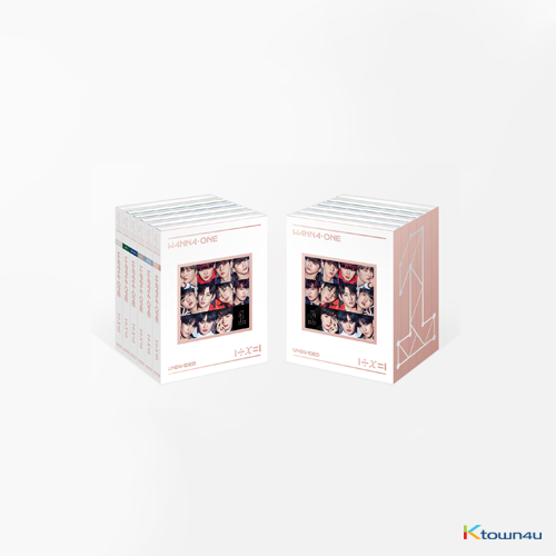 [SET][6CD SET] WANNA ONE - Special Album [1÷χ=1 (UNDIVIDED)] (Wanna One Ver. + Triple Position Ver. + Lean On Me Ver. + The Heal Ver. + No.1 Ver. + Art Book Ver.) * to buy poster, please 