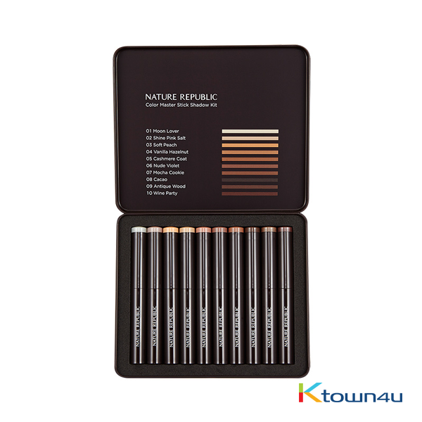 [Not for Sale] [NATURE REPUBLIC] Pro-touch Color Master Stick Shadow Kit