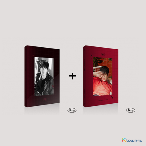 [2CD SET] Kim Dong Han - Mini Album Vol.1 [D-DAY] (Red Ver. + Black Ver.) * to buy poster, please select the poster option