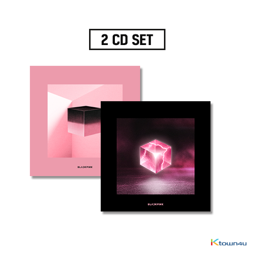 [2CD SET] BLACKPINK - Mini Album Vol.1 [SQUARE UP] (Black Ver. + Pink Ver.)