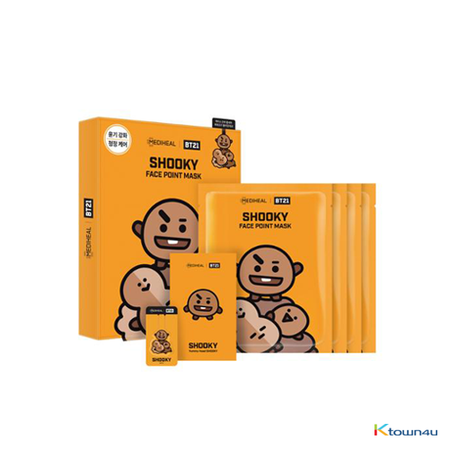 [BT21] MEDIHEAL FACE POINT MASK : SHOOKY (*Order can be canceled cause of early out of stock)