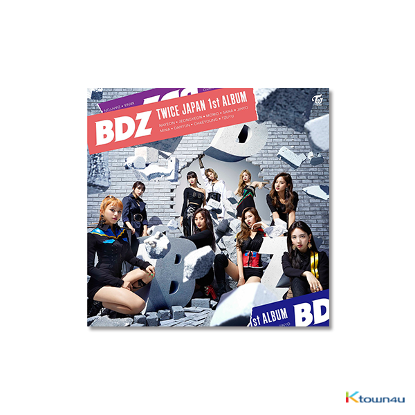 TWICE (トゥワイス)- JAPAN FULLのアルバム1集[BDZ](初回製作/通常盤)