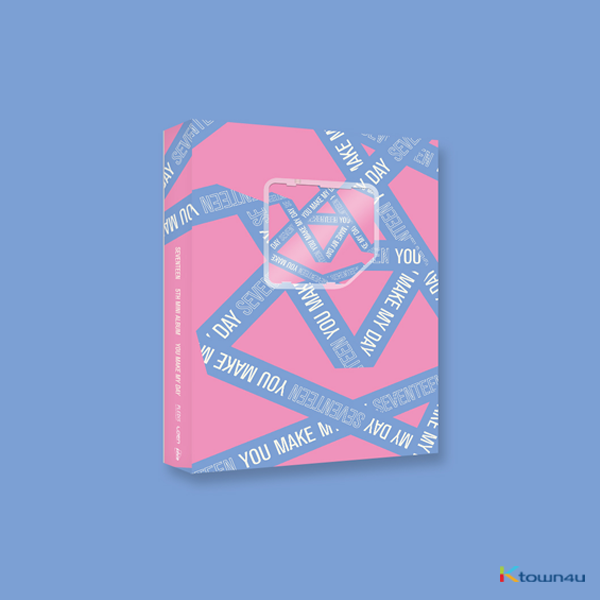 Seventeen - Mini Album Vol.5 [YOU MAKE MY DAY] (SET THE SUN Ver.) (Kihno Album) *Due to the built-in battery of the Khino album, only 1 item could be ordered and shipped at a time.