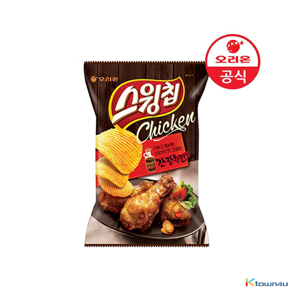 [ORION] Swing Chip Soy sauce chicken flavored 60g