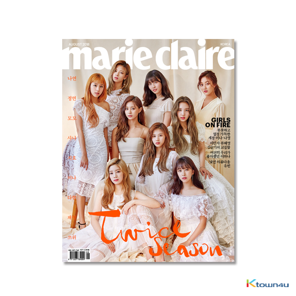 Marie claire 2018.08 (TWICE)