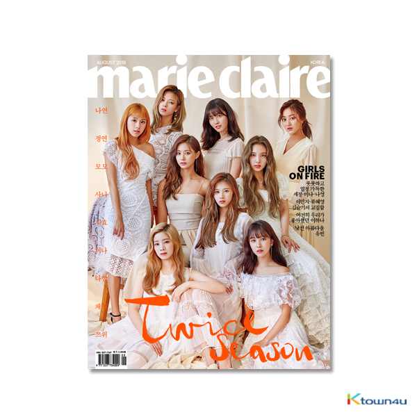 [雑貨]  Marie claire 2018.08 (TWICE)