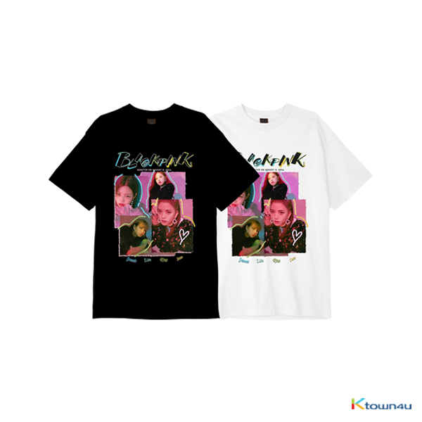 ブラックピンク (BLACKPINK) -SQUAREUP ブラックピンクティーシャツタイプ2 BLACKPINK T-SHIRTS TYPE 2