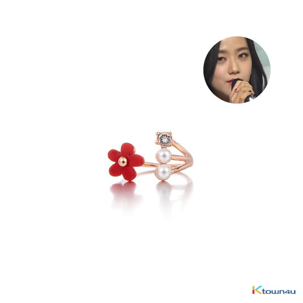 BLACKPINK  : JISOO - CHERRY BLOSSOM Ring A [RITA MONICA] (*Order can be canceled cause of early out of stock)