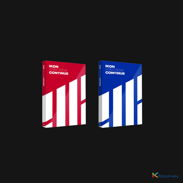 [SET][2CD SET] iKON - ミニアルバム [NEW KIDS : CONTINUE] (RED Ver. + BLUE Ver.) * ポスターの購入を希望する方は、オプションで必要を選択してください。