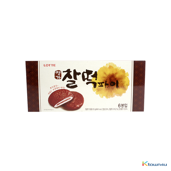 ktown4u.com : [LOTTE] Chocolate Rice Cake Pie 375g 발주 X