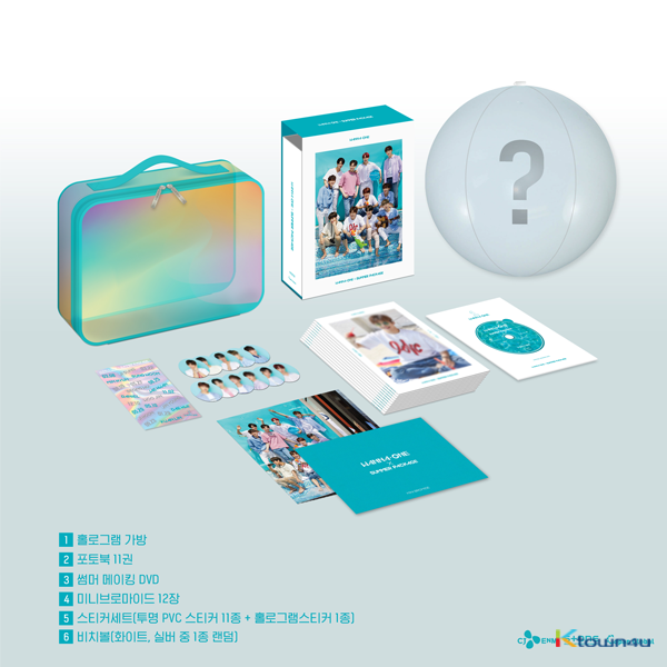 [Not for Sale] [DVD] WANNA ONE - WANNA-ONE X SUMMER PACKAGE (Only ship out Album / Not include poster, special gift) 