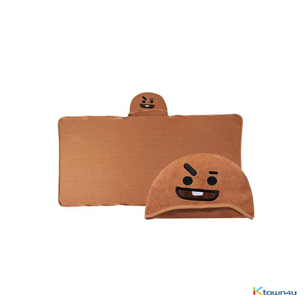 [BT21] HOOD TOWEL : SHOOKY (*Order can be canceled cause of early out of stock)