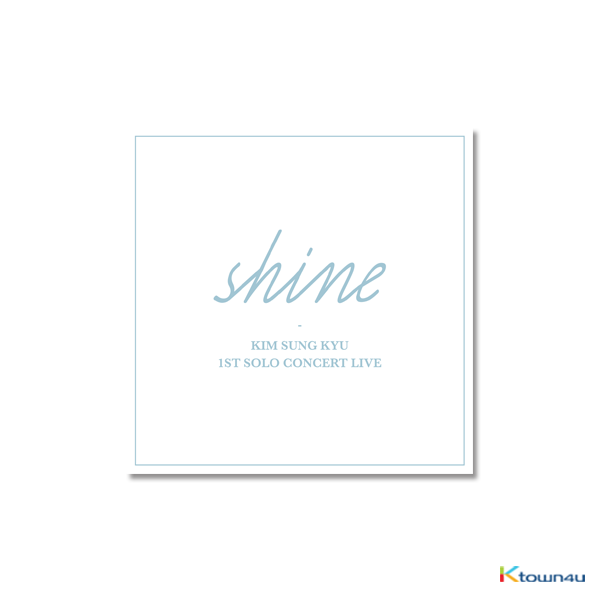 김성규 -  첫번째 솔로 콘서트 라이브 앨범 [Shine]