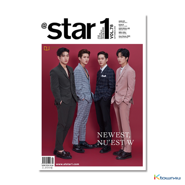 At star1 2018.09 (Cover : NU'EST W)