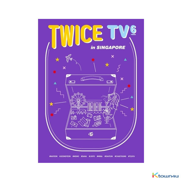 [DVD] 트와이스 (TWICE) - TWICE TV6 TWICE in Singapore DVD